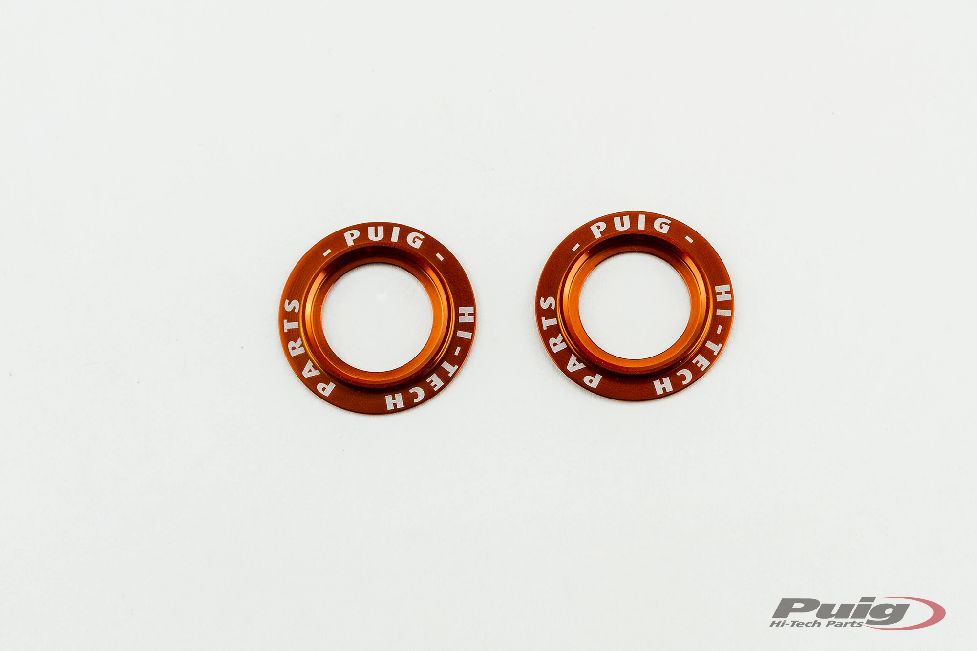 Insert Roulette Bras Oscillant Puig Jeu Anneaux en Aluminium Anodise Protection Orange