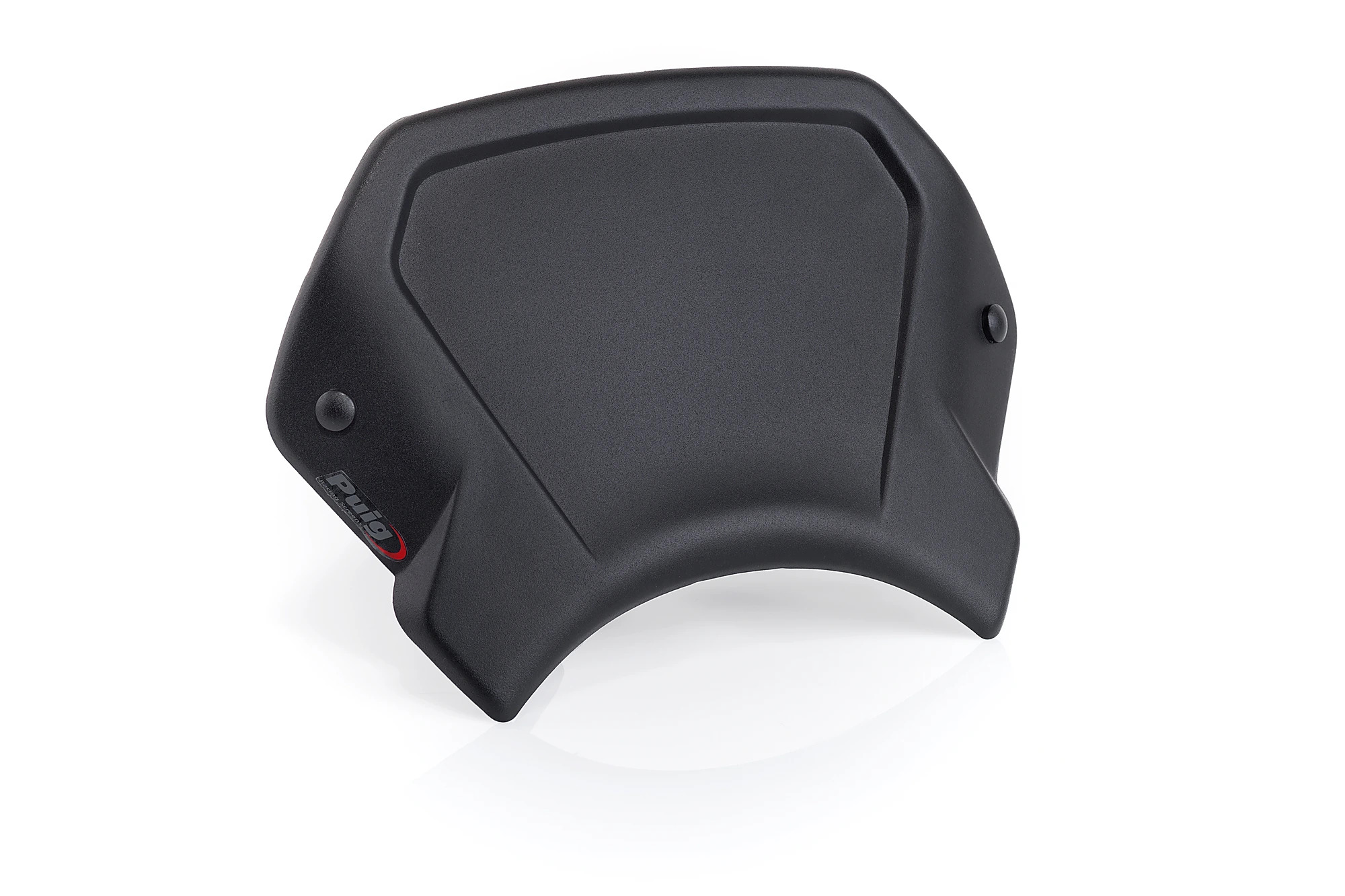 Bulle Puig Plaque frontale en ALU Noire