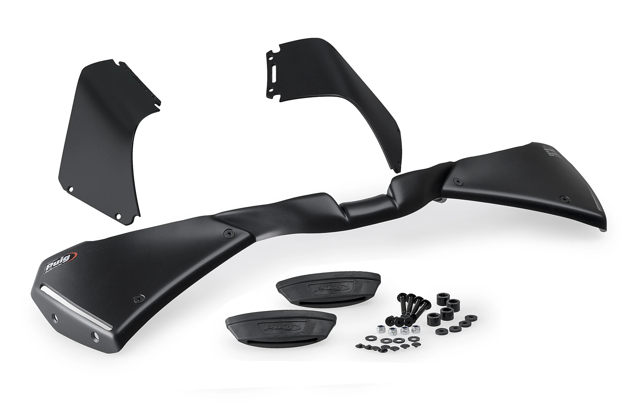 Ailerons frontaux Puig frontal GP Noir mat