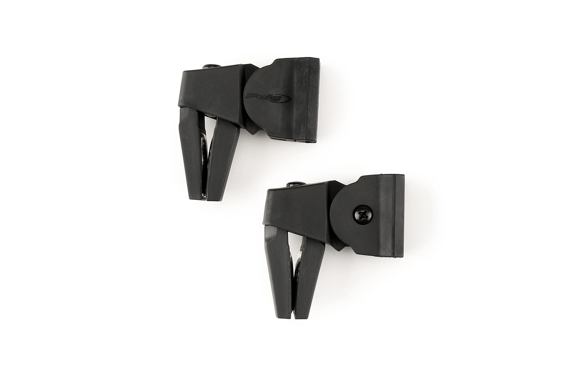 Kit de fixation Bulle Puig Mécanismes Réglables Clip - On Visière 2.0 Noire