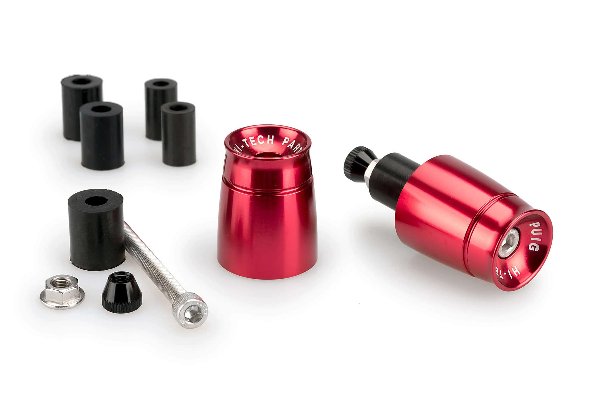 Embouts de guidon Puig Sport Rouge