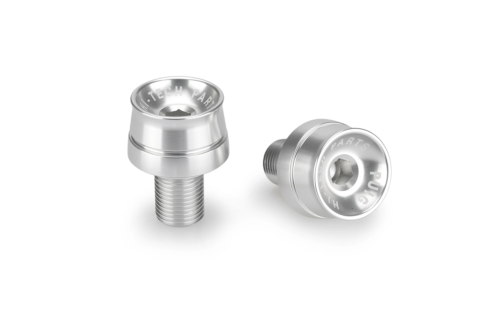 Embouts de guidon Puig Speed Argent