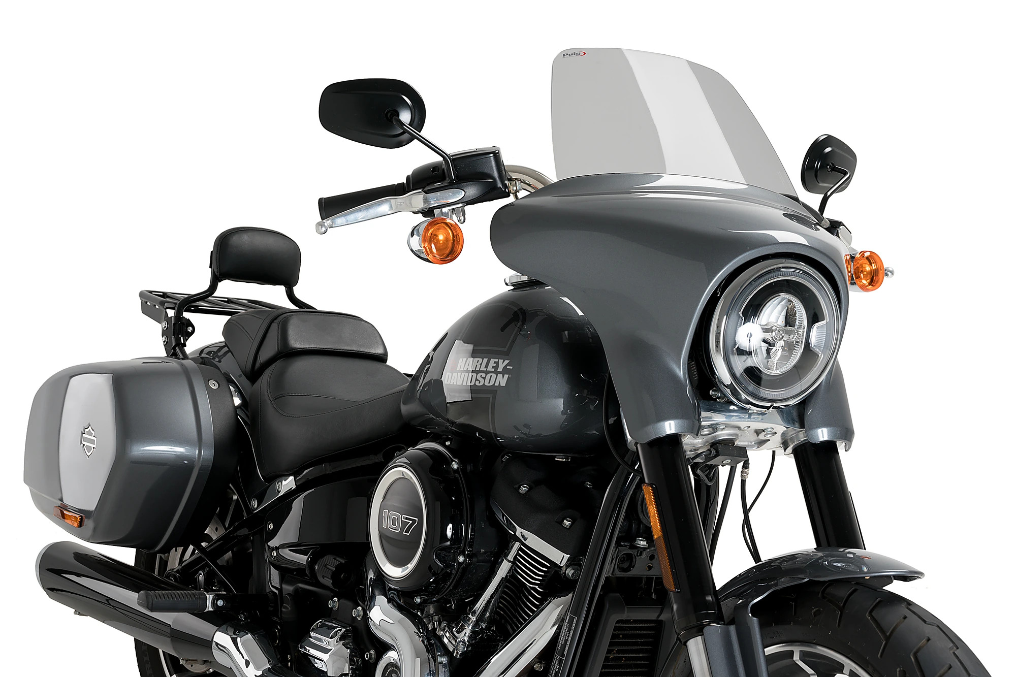 Bulle Puig Touring High - Road Fumé claire