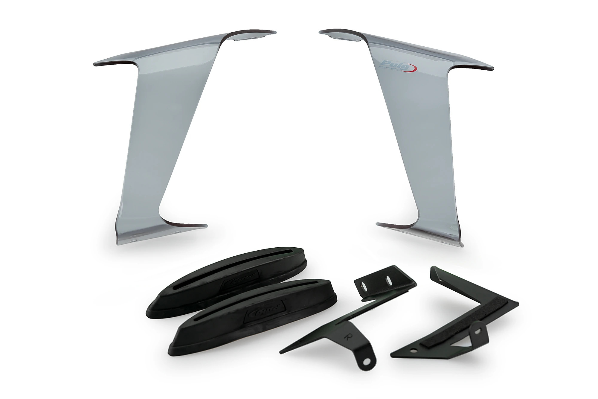 Ailerons latéraux Puig Race Fumé claire