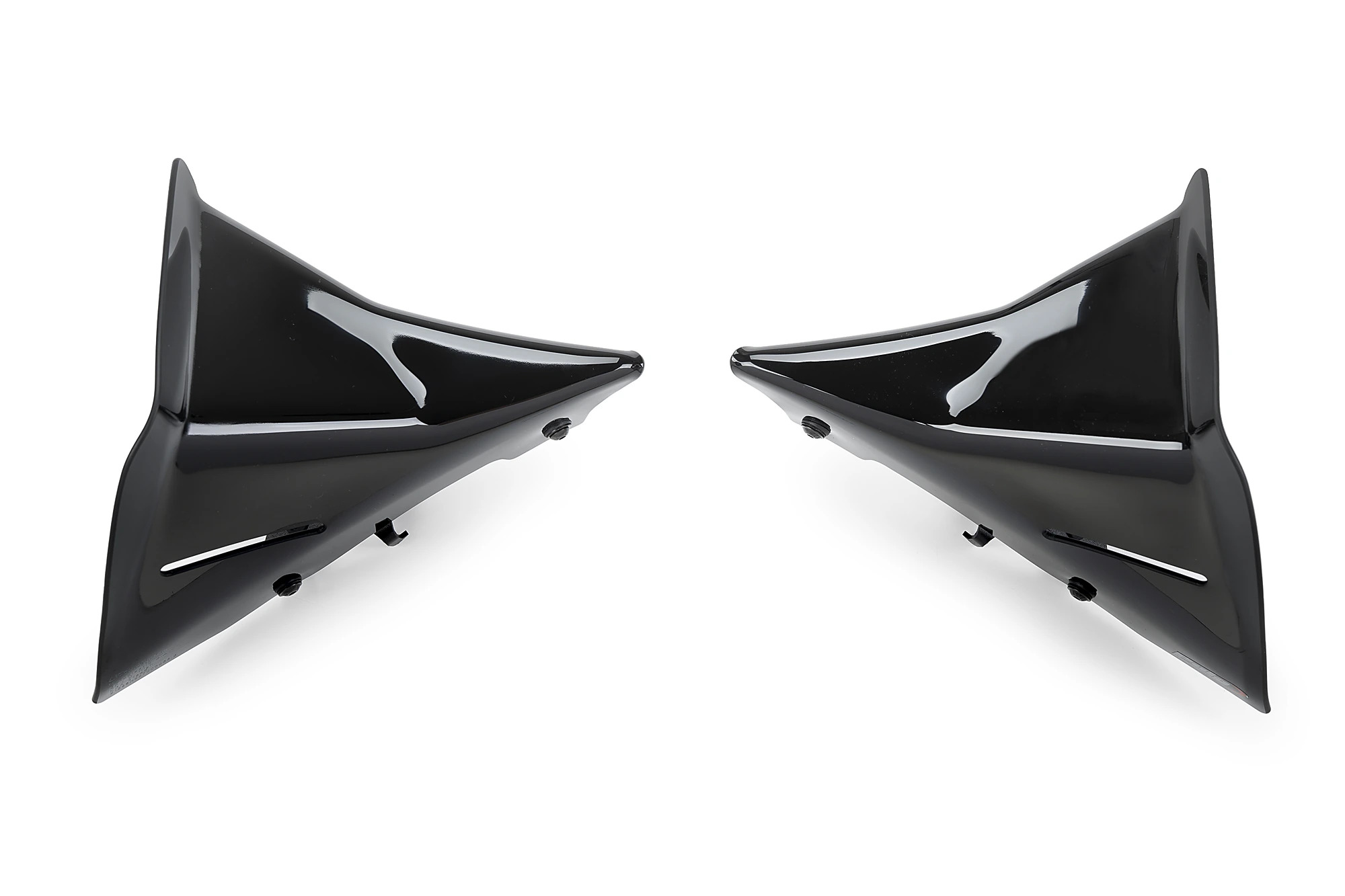 Déflecteur moto Puig Frontale Extended Noire
