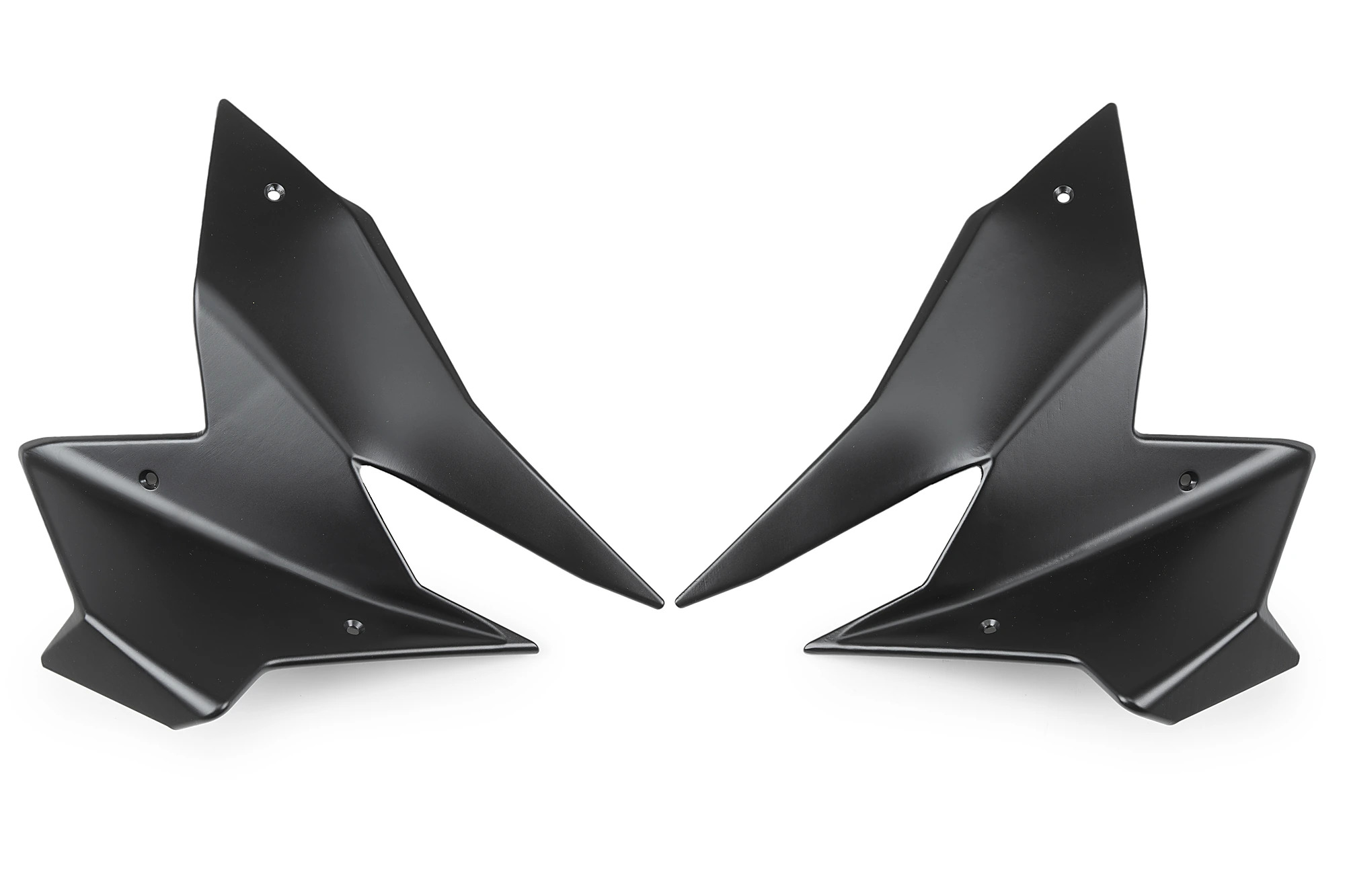 Ailerons frontaux Puig Frontal Pista 5 Noir mat