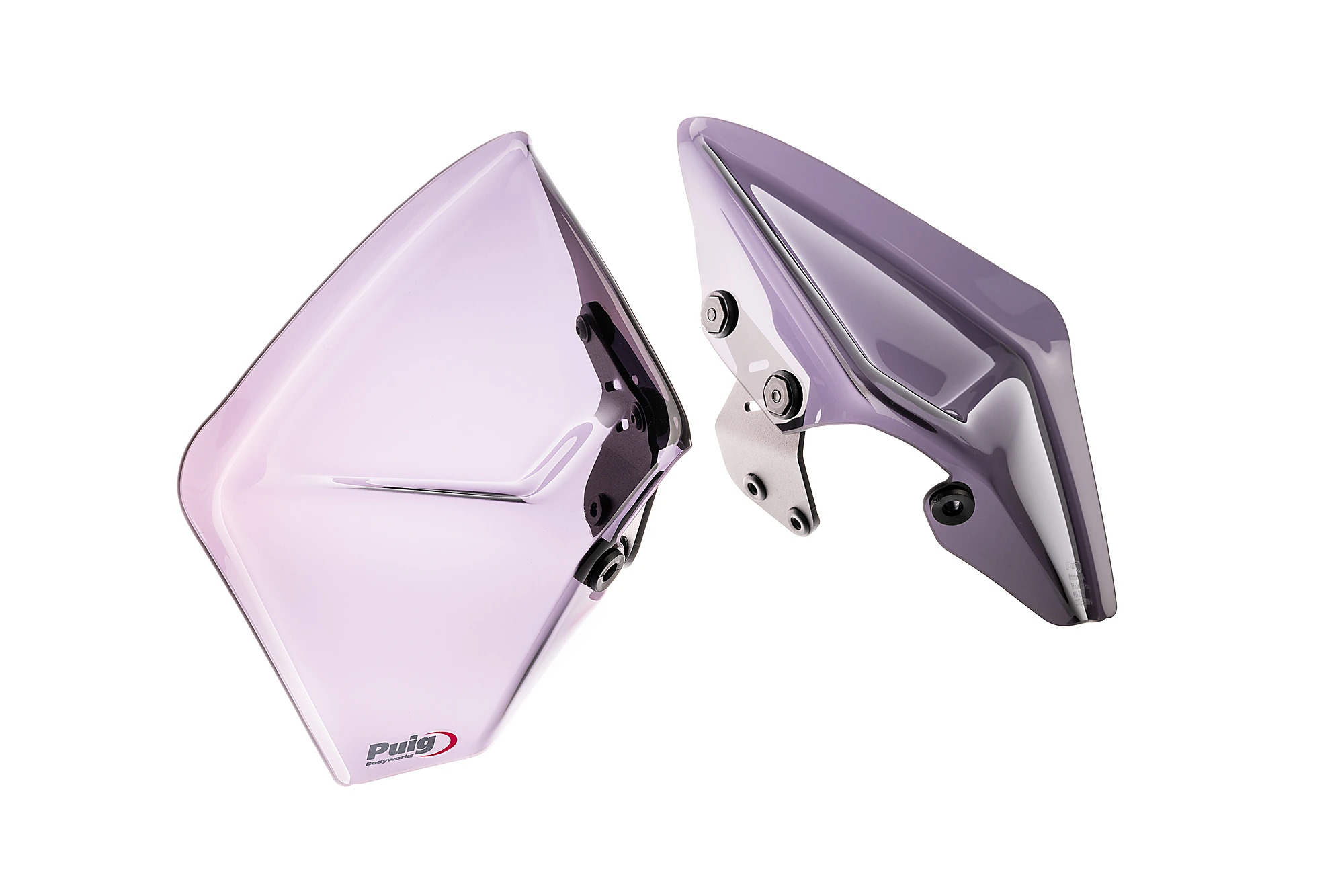 Déflecteur moto Puig Frontale Extended Fumé foncé