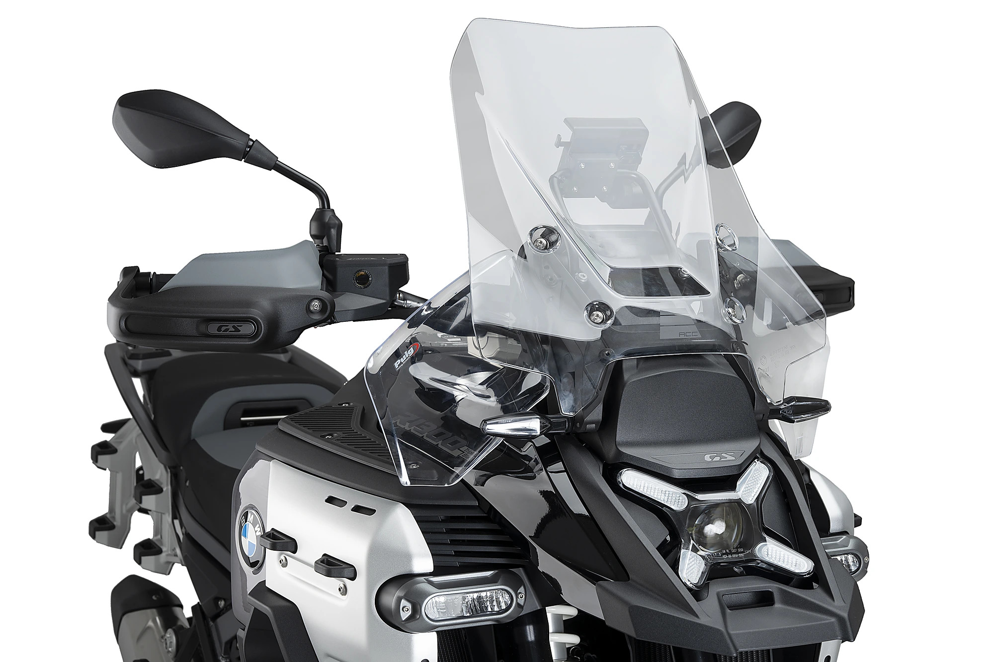Déflecteur moto Puig Frontale Extended Transparent