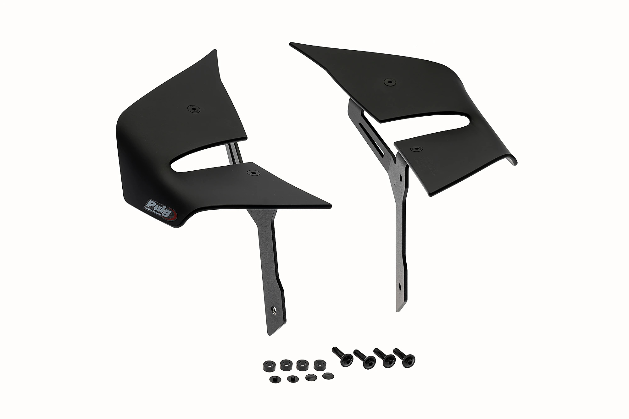 Ailerons latéraux Puig D12 Noir mat