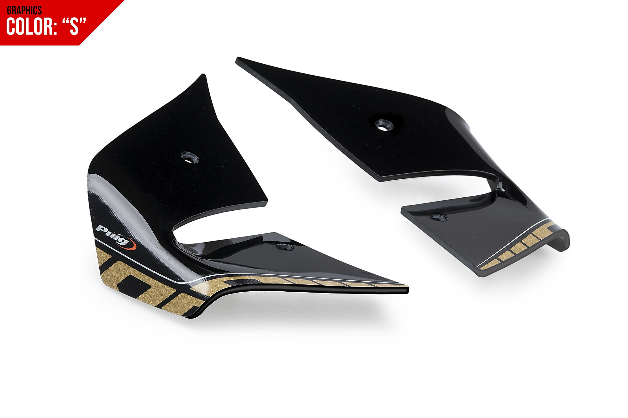 Ailerons latéraux Puig D12 Graphics