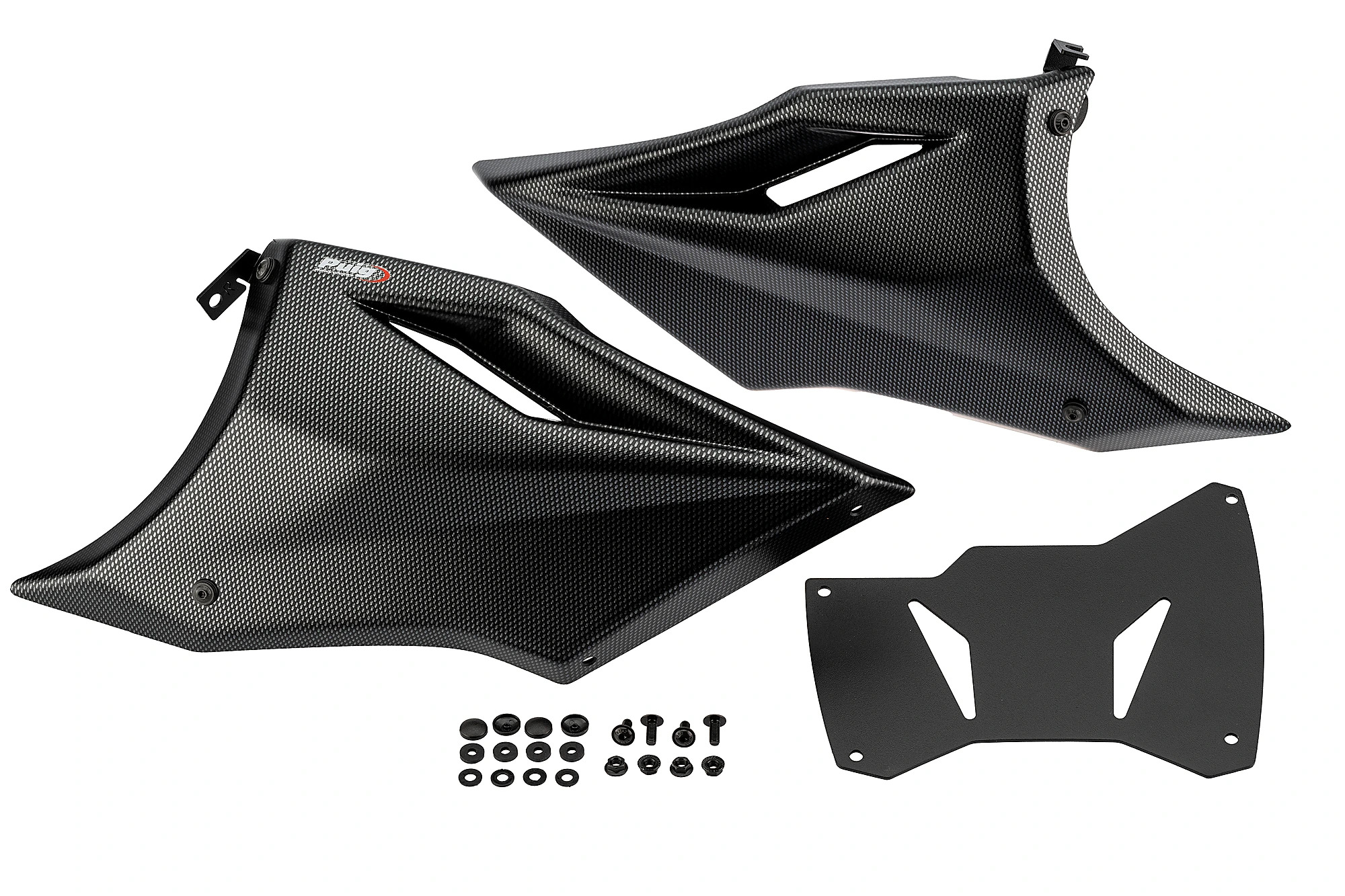 Sabot moteur Puig Apparence carbone