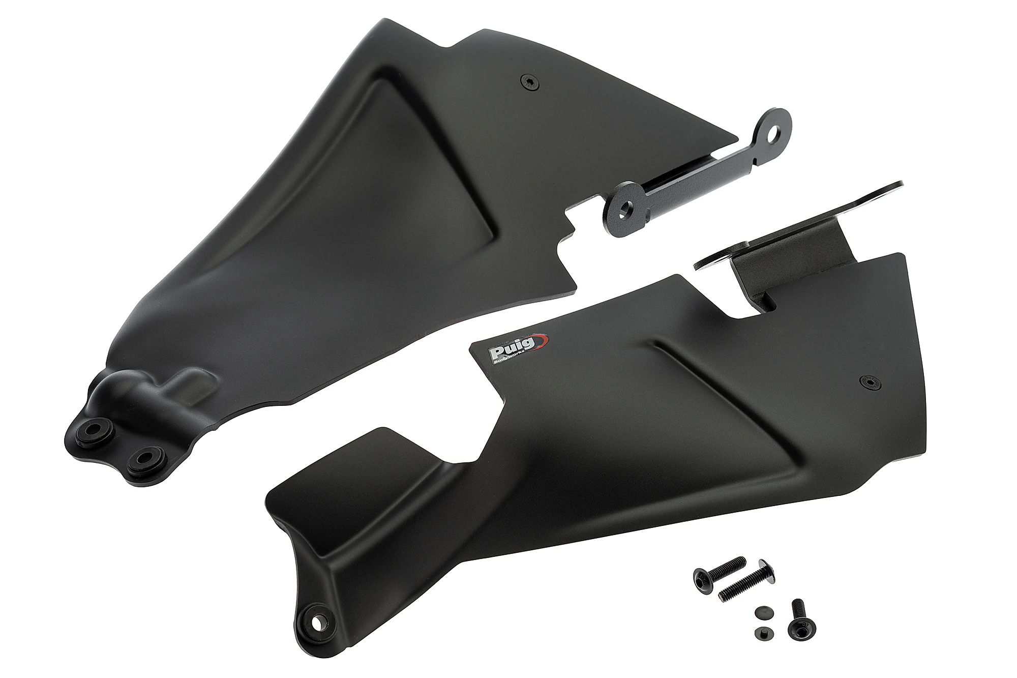 Déflecteur moto Puig Arrière Noir mat