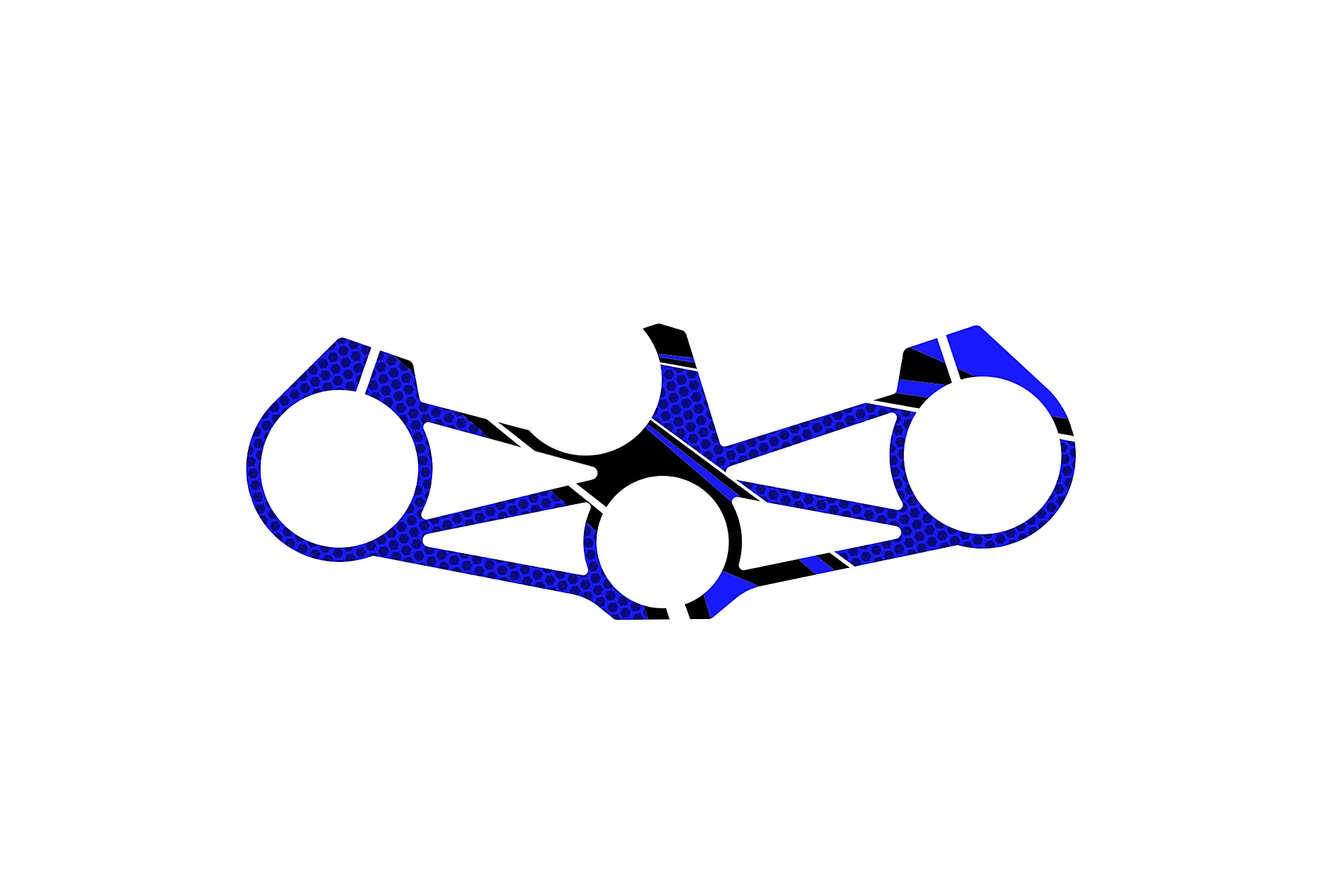 Protection té de fourche Puig Radikal Bleu