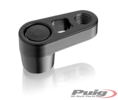 Adaptateur Rétroviseur Puig Déplaceur Noire Diamètre 10 mm côté gauche droit