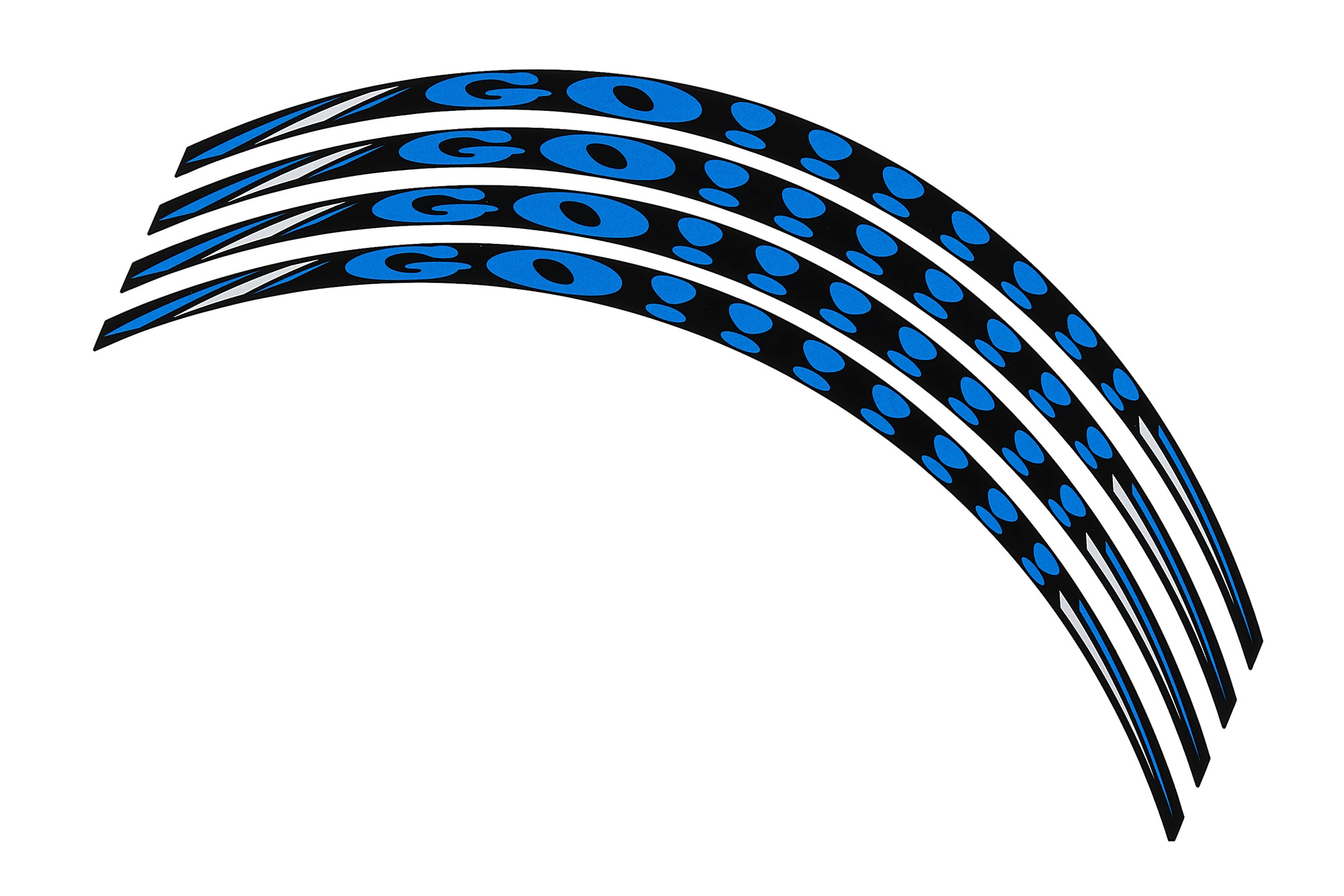Filet de jantes Puig Adhésifs En Arc Cercle Bleu