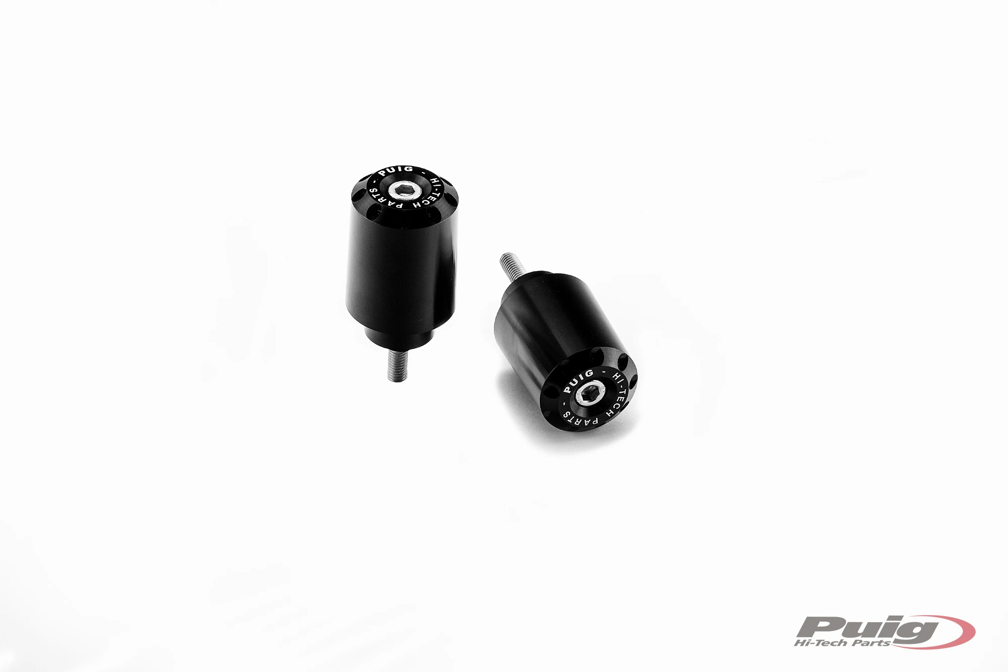 Embouts de guidon Puig Longs Noire