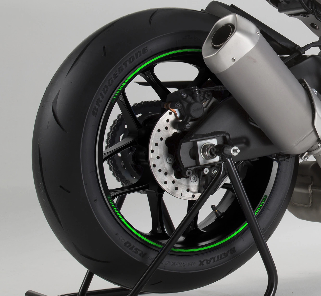Filet de jantes Puig Adhésifs En Arc Cercle Premium Vert