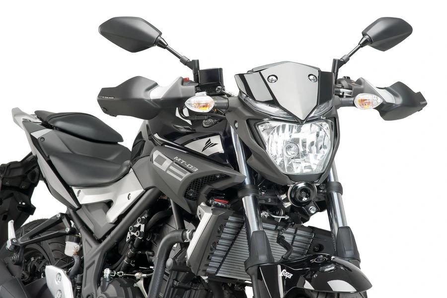 Protèges-mains Puig Moto Apparence carbone