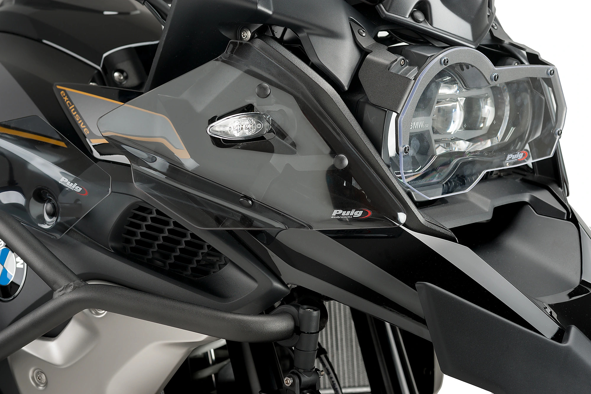 Déflecteur moto Puig Supérieurs Transparent