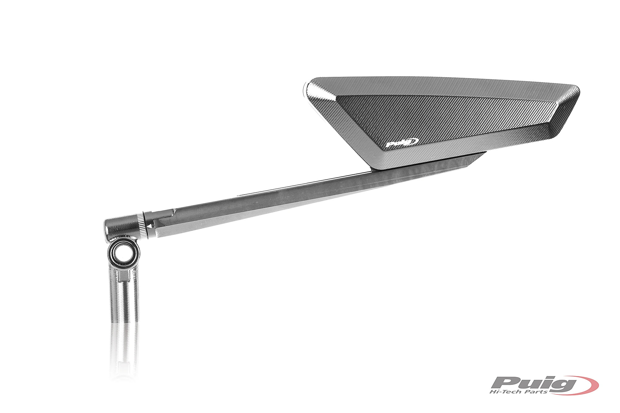 Rétroviseur Puig Hypernaked Aluminium anodisé Gauche