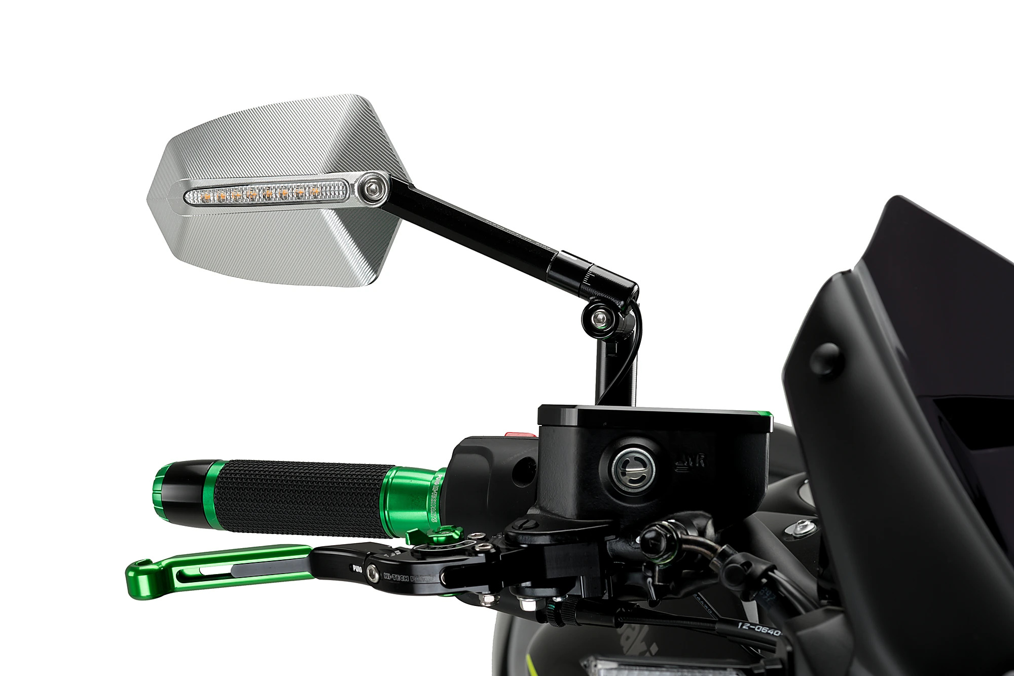 Rétroviseur Puig GTI Aluminium anodisé Droit