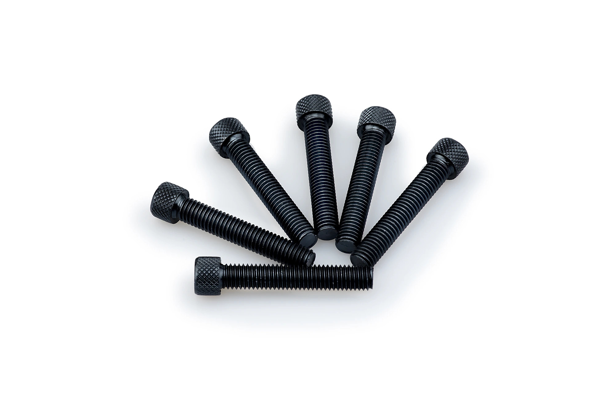 Kit Visserie Carénage Puig En Aluminium Anodisé Noire Blister 6 vis allen M8x45mm