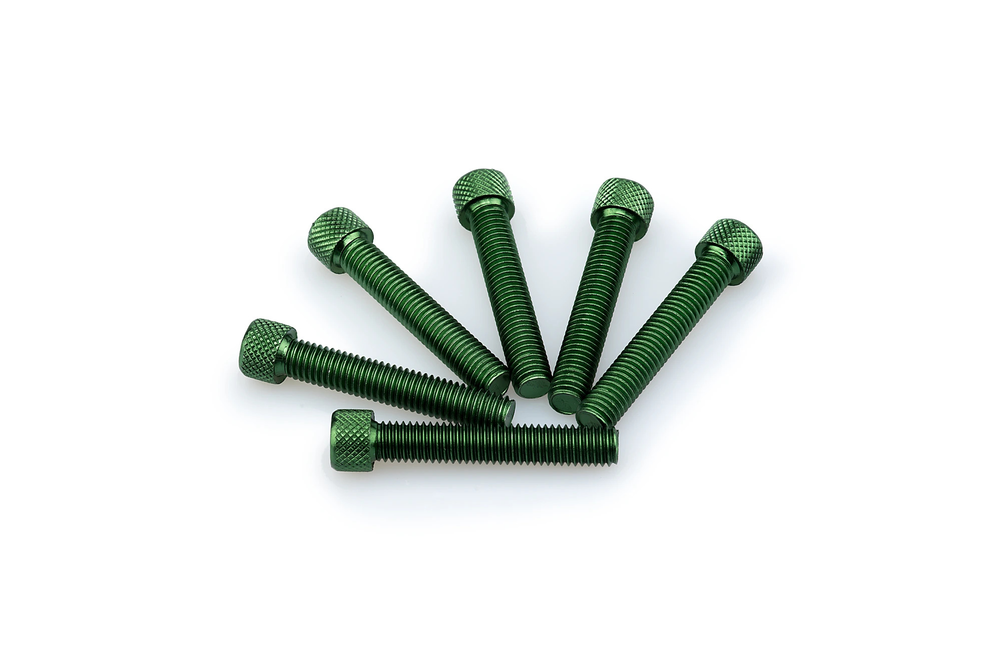 Kit Visserie Carénage Puig En Aluminium Anodisé Vert Blister 6 vis allen M8x45mm