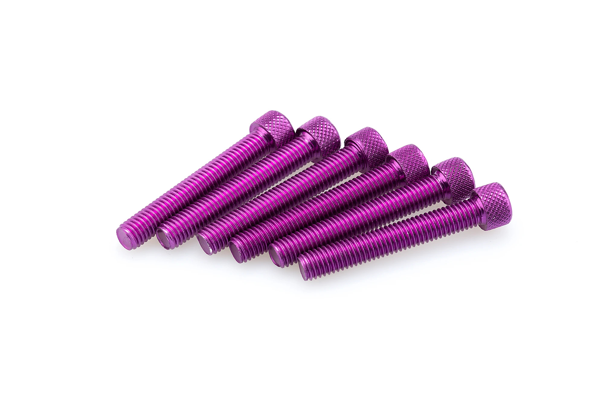 Kit Visserie Carénage Puig En Aluminium Anodisé Violet Blister 6 vis allen M8x50mm
