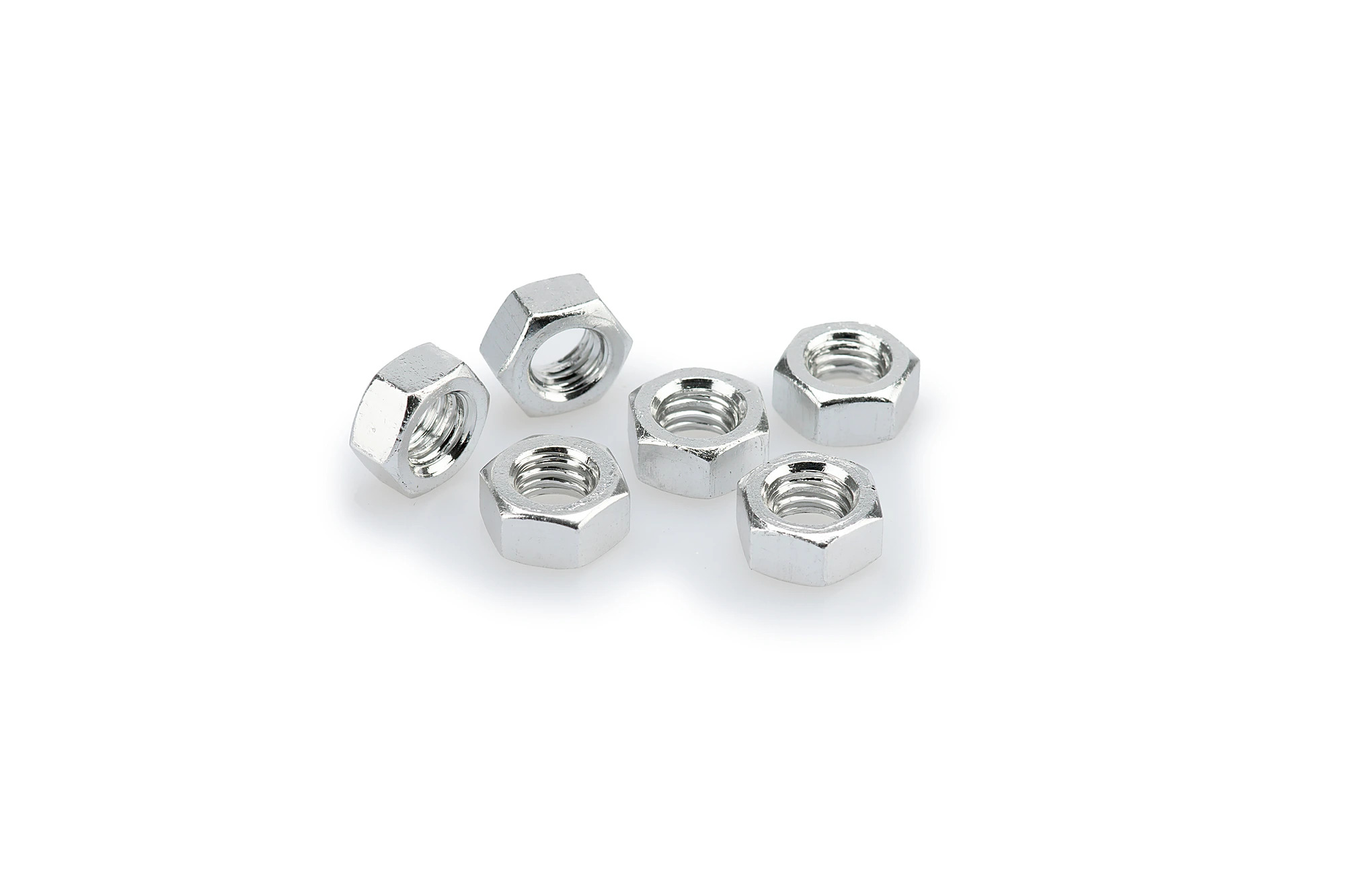 Kit Visserie Carénage Puig En Aluminium Anodisé Argent BLISTER 6 écrous M8