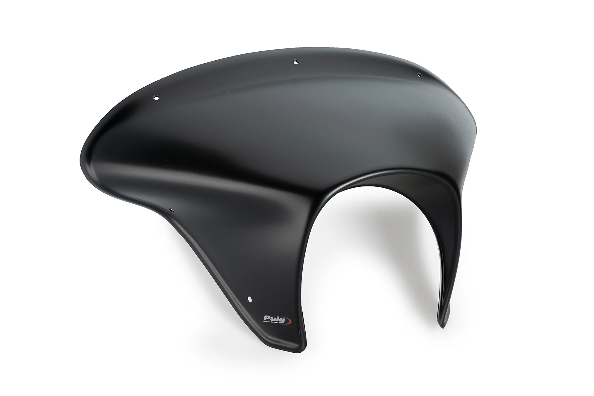 Tête de fourche Puig Carcasse Batwing Noir mat