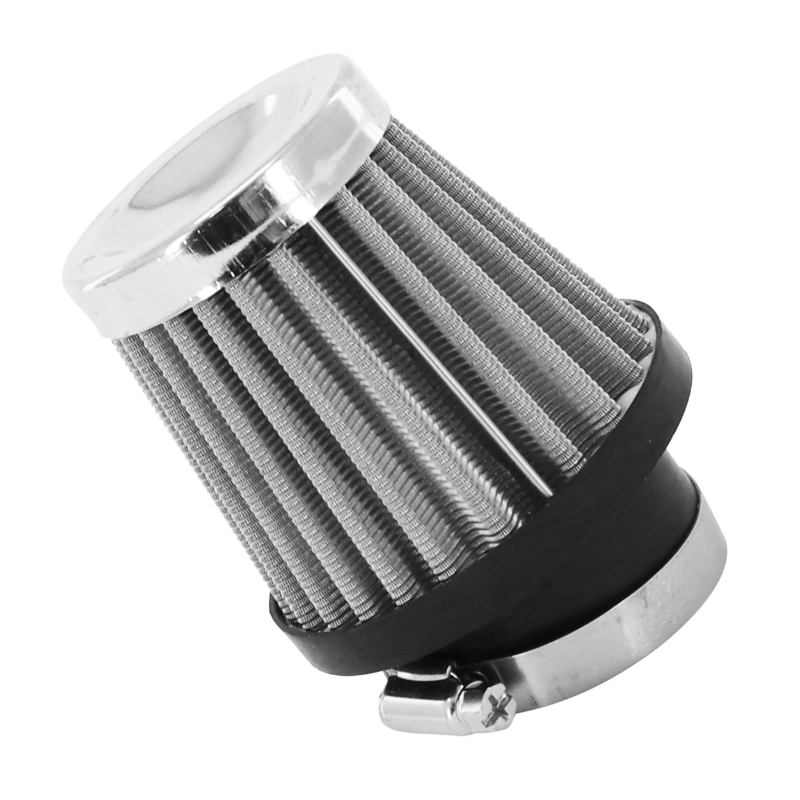 Filtre à air Replay KN GRILLE ACIER INOX CHROME FIXATION DROITE DIAM 28 - 35 44mm