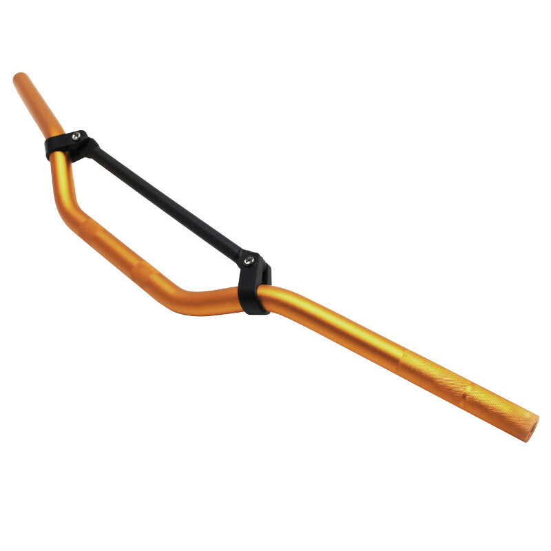 Guidon Replay 50 A BOITE CROSS ALU DIAM 22,2mm L810mm H105mm BARRE RENFORT OR