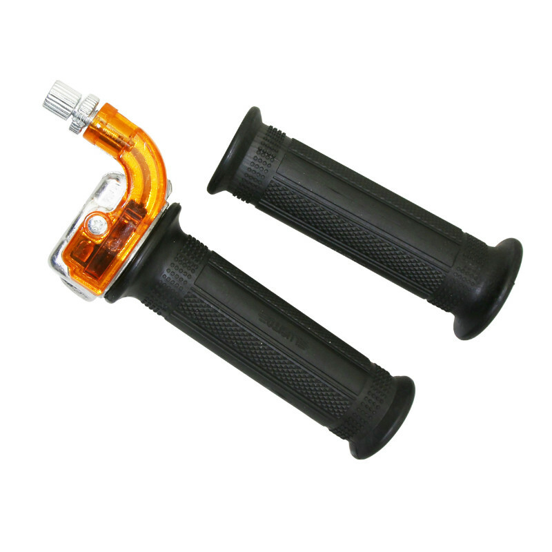 Poignée de gaz Replay TYPE TARGA MINI METAL CHROME