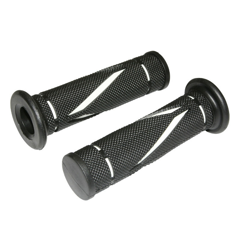 Poignées de guidon Replay SCOOT RUN BASE - BLANC CLOSED END 120mm PAIRE