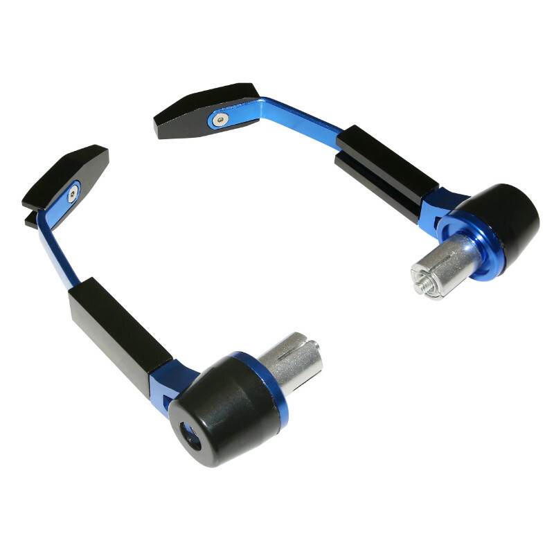 Protection levier Replay FREIN RR ALU EMBOUTS - BLEU TOUS TYPES GUIDON 13 17 mm PAIRE