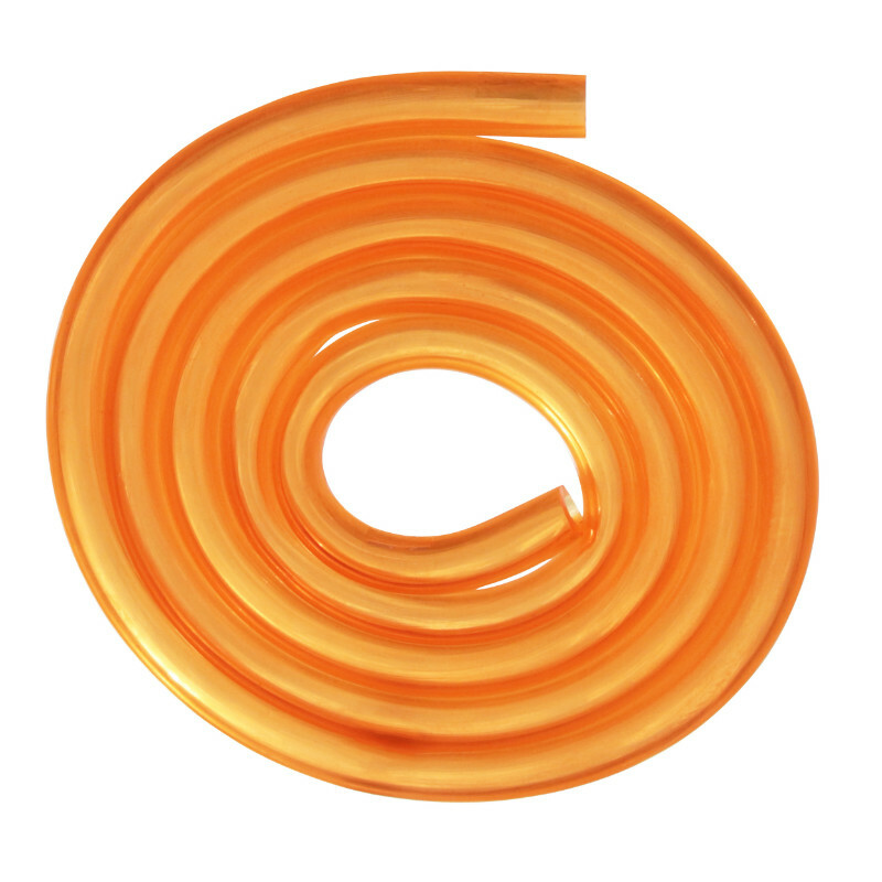 Durite d'essence Replay PU 5x9 TRANSPARENT ORANGE 1 M