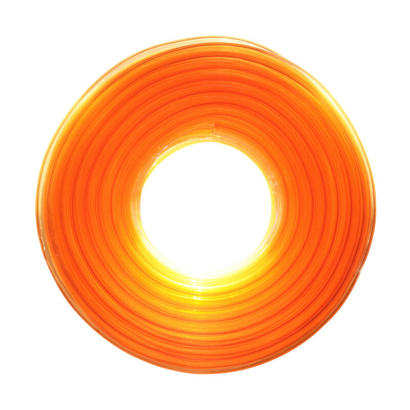 Durite d'essence Replay PU 5x9 TRANSPARENT ORANGE 20 M