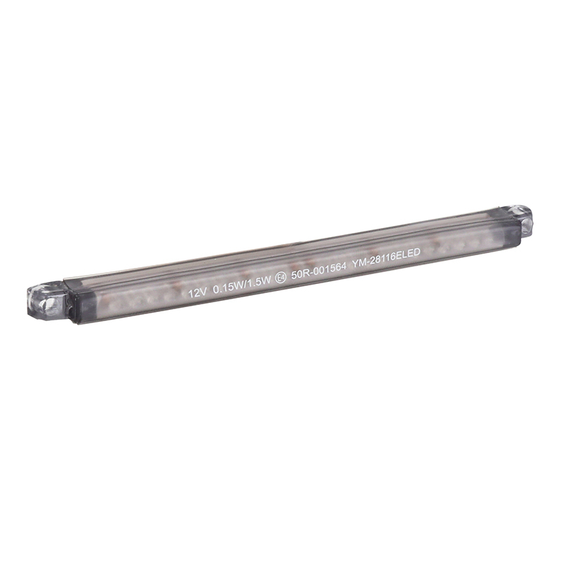 Feux arrière Replay FEU UNIVERSEL A LEDS BARETTE FUME 24 ROUGE HOMOLOGUE CE