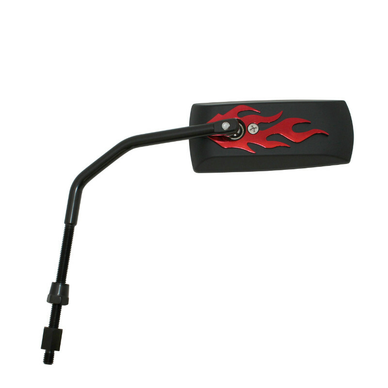 Rétroviseur Replay SCOOT FLAMING REVERSIBLE MAT - ROUGE x1
