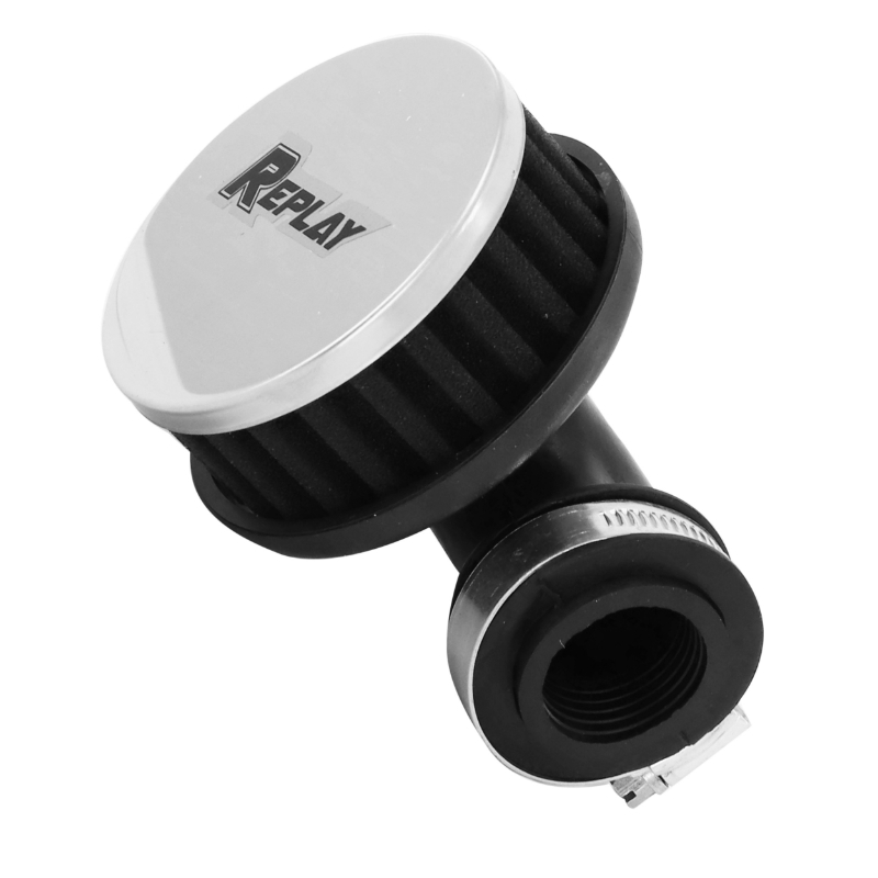 Filtre à air Replay R BOX FC CHROME - FIXATION COUDEE 90 DIAM 35 - 28