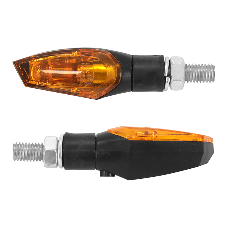 Clignotant Replay UNIVERSEL XRUN 2 A AMPOULE BAU9S ORANGE - L 59mm - H 20mm 22mm HOMOLOGUE CE PAIRE