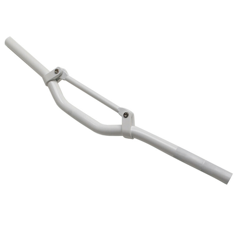 Guidon Replay SCOOT STREET ALU BLANC L625MM BARRE RENFORT H40MM SOUS