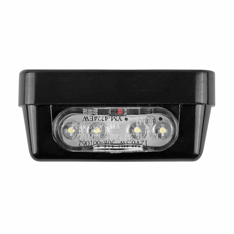 Eclairage de plaque Replay IMMATRICULATION RECTANGLE 4 LEDS PLASTIQUE HOMOLOGUE CE