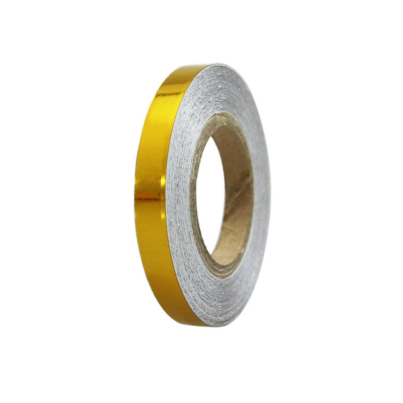 Filet de jantes Replay AUTOCOLLANT STICKER OR 7mm 6M APPLICATEUR
