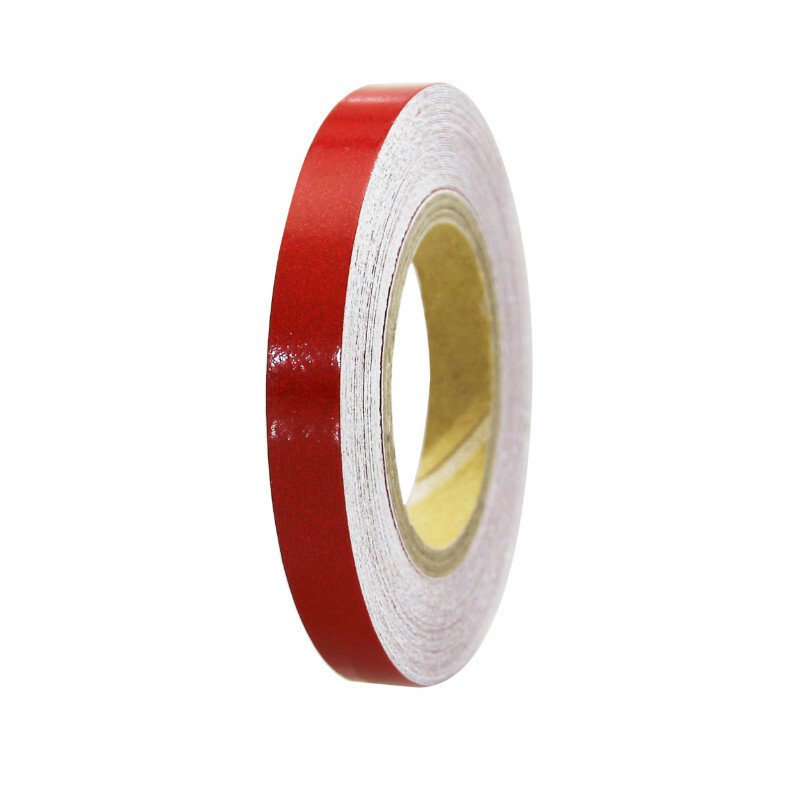Filet de jantes Replay AUTOCOLLANT STICKER ROUGE 7mm 6M APPLICATEUR