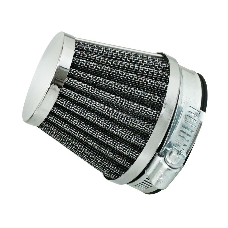 Filtre à air Replay KN GRILLE ACIER CHROME FIXATION DROITE DIAM 60 mm