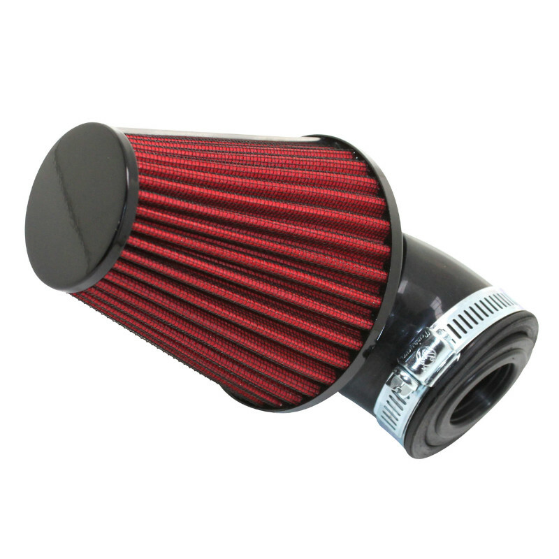 Filtre à air Replay KN XL - ROUGE FIXATION COUDEE 30 DIAM 28 - 35 50mm