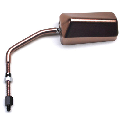 Rétroviseur Replay SCOOT F1 DIAM 8 REVERSIBLE ALU TITANE x1 TIGE LONGUE