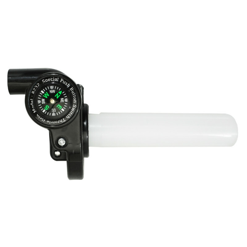 Poignée de gaz Replay 50 A BOITE TIRAGE RAPIDE RESINE BOUSSOLE LIVREE DEDOUBLEUR VIS TENDEUR M10x125