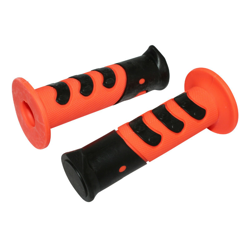 Poignées de guidon Replay SCOOT RX848 ORANGE - CLOSED END PAIRE